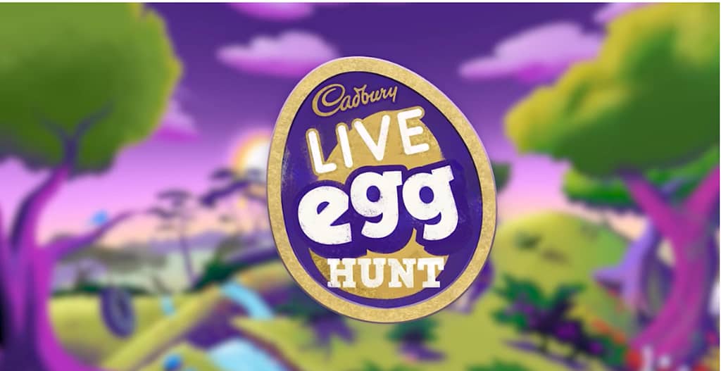 Cadbury live egg hunt logo